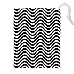 Waves Drawstring Pouch (5xl) by SomethingForEveryone