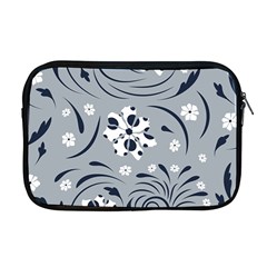 Folk Flowers Pattern Floral Surface Apple Macbook Pro 17  Zipper Case by Eskimos