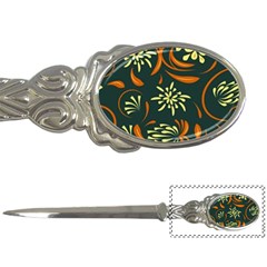 Folk Flowers Pattern Floral Surface Letter Opener by Eskimos