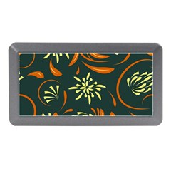 Folk Flowers Pattern Floral Surface Memory Card Reader (mini) by Eskimos