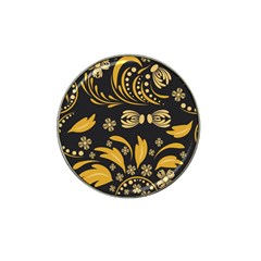 Folk Flowers Pattern Floral Surface Hat Clip Ball Marker by Eskimos