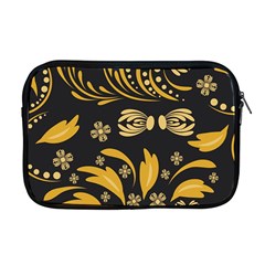 Folk Flowers Pattern Floral Surface Apple Macbook Pro 17  Zipper Case by Eskimos