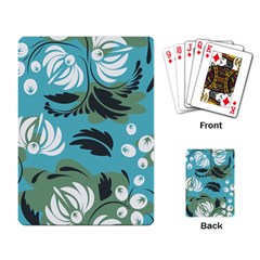 Folk Flowers Pattern Floral Surface Playing Cards Single Design (rectangle) by Eskimos