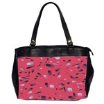 Licorice Oversize Office Handbag (2 Sides) Front