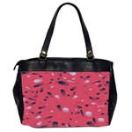 Licorice Oversize Office Handbag (2 Sides) Back