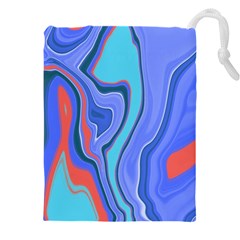 Water Drawstring Pouch (4xl) by kiernankallan