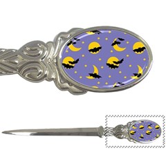 Bats With Yellow Moon Letter Opener by SychEva