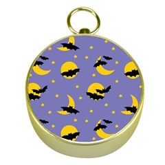 Bats With Yellow Moon Gold Compasses by SychEva