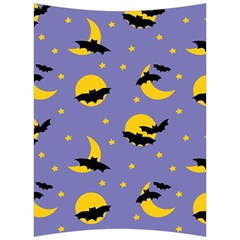 Bats With Yellow Moon Back Support Cushion by SychEva