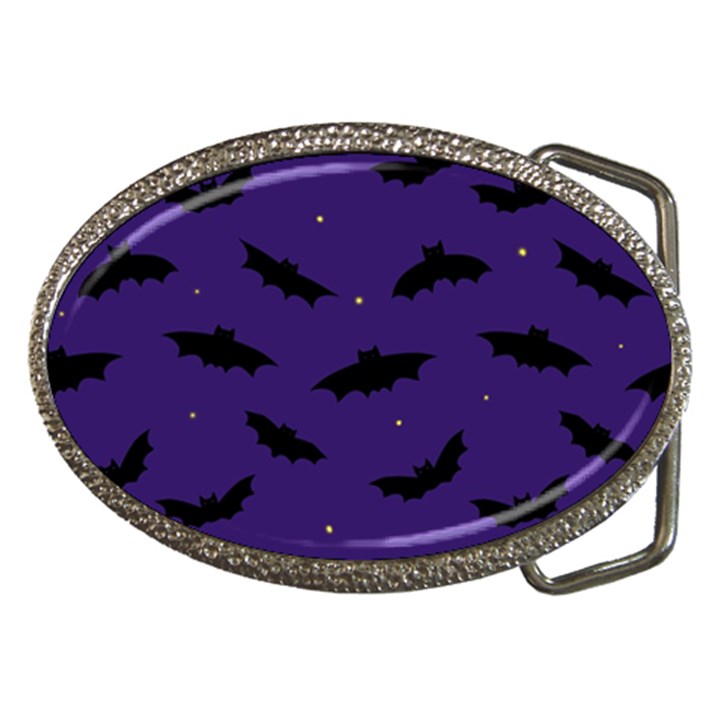 Bats In The Starry Sky Belt Buckles