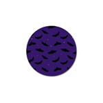 Bats In The Starry Sky Golf Ball Marker Front