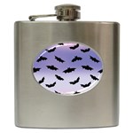 The Bats Hip Flask (6 oz) Front