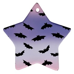 The Bats Star Ornament (two Sides) by SychEva