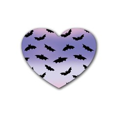 The Bats Rubber Coaster (heart)  by SychEva