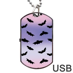 The Bats Dog Tag Usb Flash (one Side) by SychEva