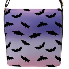 The Bats Flap Closure Messenger Bag (s) by SychEva