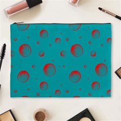 Red Drops Cosmetic Bag (xl) by SychEva