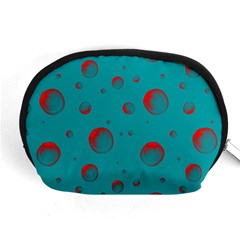 Red Drops Accessory Pouch (medium) by SychEva