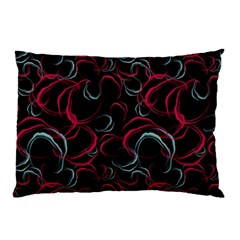 Blue And Red Stains Pillow Case (two Sides) by SychEva