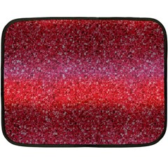 Red Sequins Double Sided Fleece Blanket (mini)  by SychEva