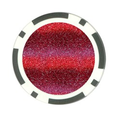 Red Sequins Poker Chip Card Guard (10 Pack) by SychEva