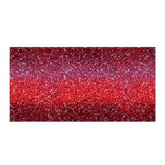 Red Sequins Satin Wrap