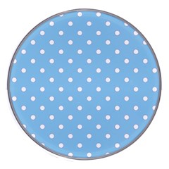 1950 Summer Sky Blue White Dots Wireless Charger