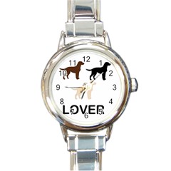 All Colors Lab Silos Lover Round Italian Charm Watch by SomethingForEveryone