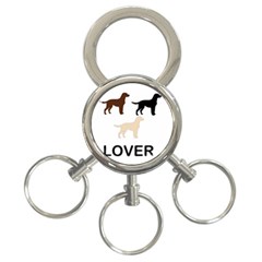 All Colors Lab Silos Lover 3-ring Key Chain by SomethingForEveryone