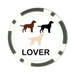 All Colors Lab Silos Lover Poker Chip Card Guard by SomethingForEveryone