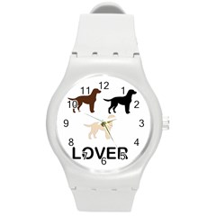 All Colors Lab Silos Lover Round Plastic Sport Watch (m) by SomethingForEveryone