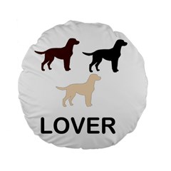 All Colors Lab Silos Lover Standard 15  Premium Flano Round Cushions by SomethingForEveryone