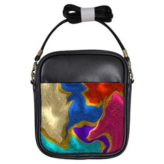 Shimmer Girls Sling Bag by kiernankallan