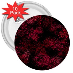 Red Abstraction 3  Buttons (10 Pack)  by SychEva