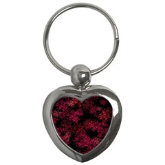 Red Abstraction Key Chain (heart) by SychEva