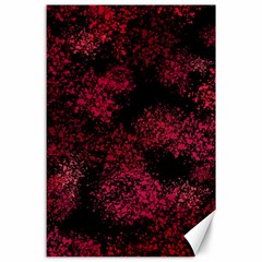 Red Abstraction Canvas 24  X 36  by SychEva