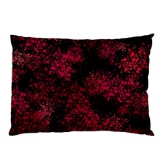 Red Abstraction Pillow Case by SychEva