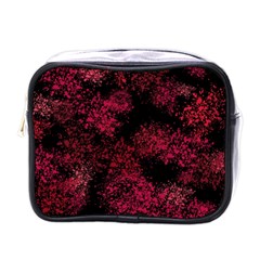 Red Abstraction Mini Toiletries Bag (one Side) by SychEva