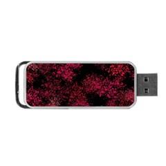 Red Abstraction Portable Usb Flash (one Side) by SychEva