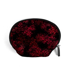 Red Abstraction Accessory Pouch (small) by SychEva