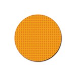 Candy buttons Rubber Round Coaster (4 pack)  Front