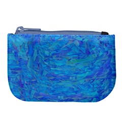 Blue Blue Ocean Large Coin Purse by kiernankallan