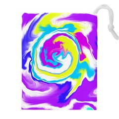 Psychedelic  Drawstring Pouch (4xl) by kiernankallan