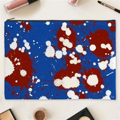 Splatter Cosmetic Bag (xxxl) by kiernankallan