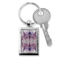 Module Repeats I Key Chain (rectangle) by kaleidomarblingart