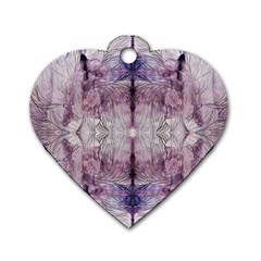 Module Repeats I Dog Tag Heart (one Side)