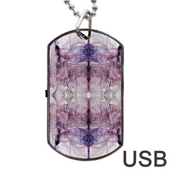 Module Repeats I Dog Tag Usb Flash (one Side) by kaleidomarblingart