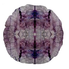 Module Repeats I Large 18  Premium Flano Round Cushions by kaleidomarblingart