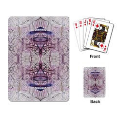 Amethyst Repeats Iv Playing Cards Single Design (rectangle) by kaleidomarblingart