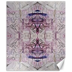 Amethyst Repeats Iv Canvas 20  X 24  by kaleidomarblingart